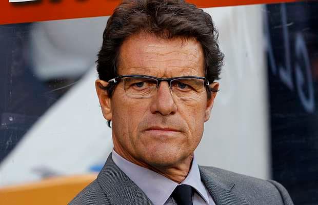 O italiano Fábio Capello, técnico da Inglaterra