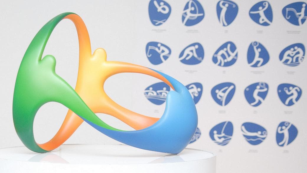 Logo da Olimpíada do Rio 2016: Para ministro alemão, jogos olímpicos devem ser mais modestos