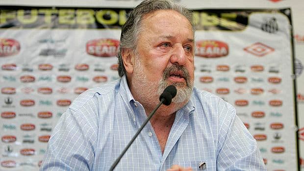 Luis Álvaro, presidente do Santos