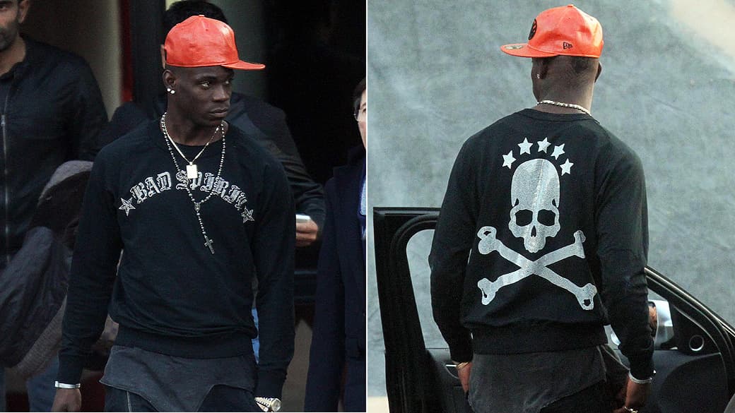 Filho de imigrantes ganeses, Balotelli foi adotado por um casal italiano ainda criança