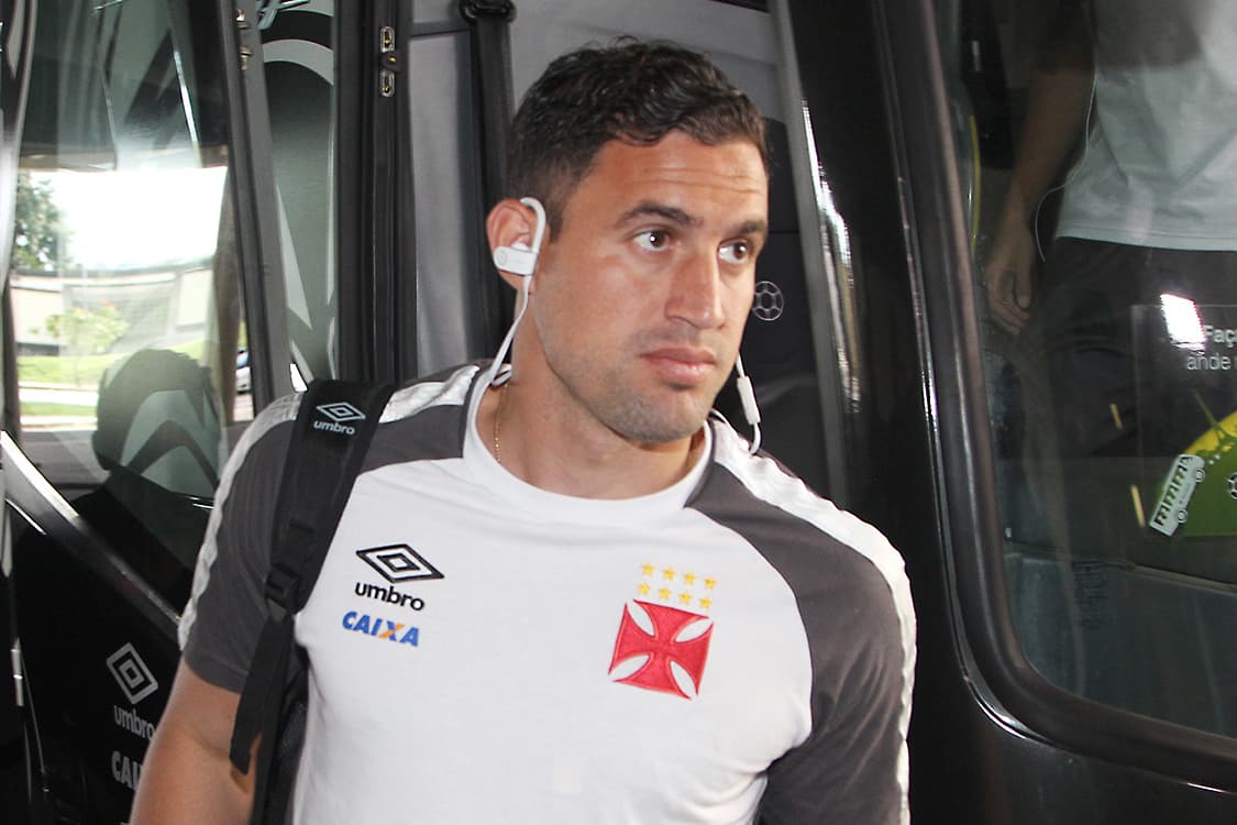 O goleiro do Vasco, Martín Silva