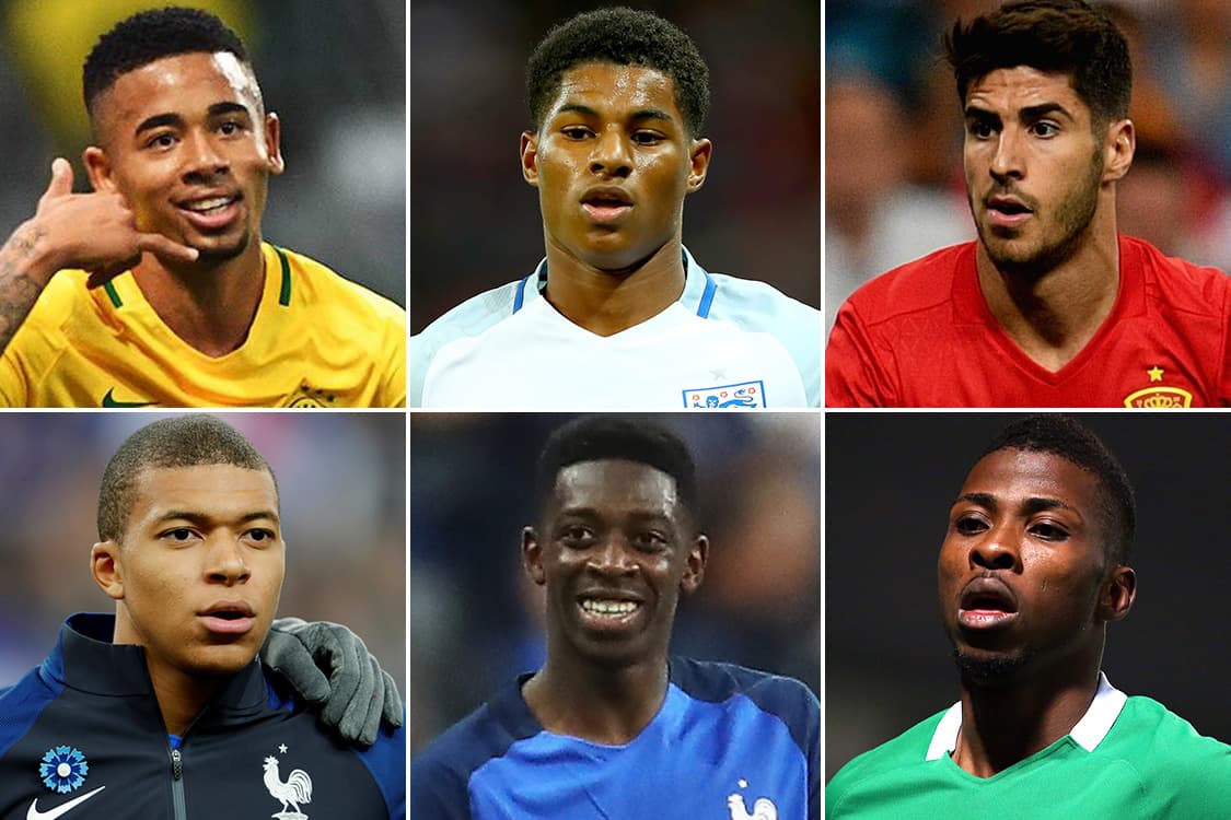 As promessas que podem brilhar na Copa do Mundo de 2018