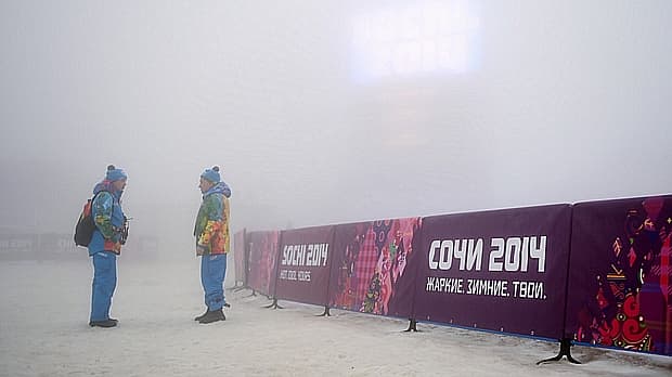 Neblina provocou cancelamento de competições em Sochi