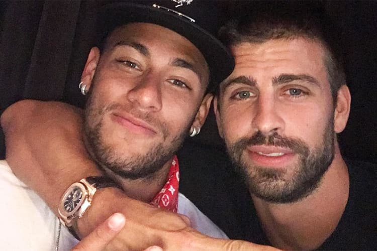 Gerard Piqué e Neymar
