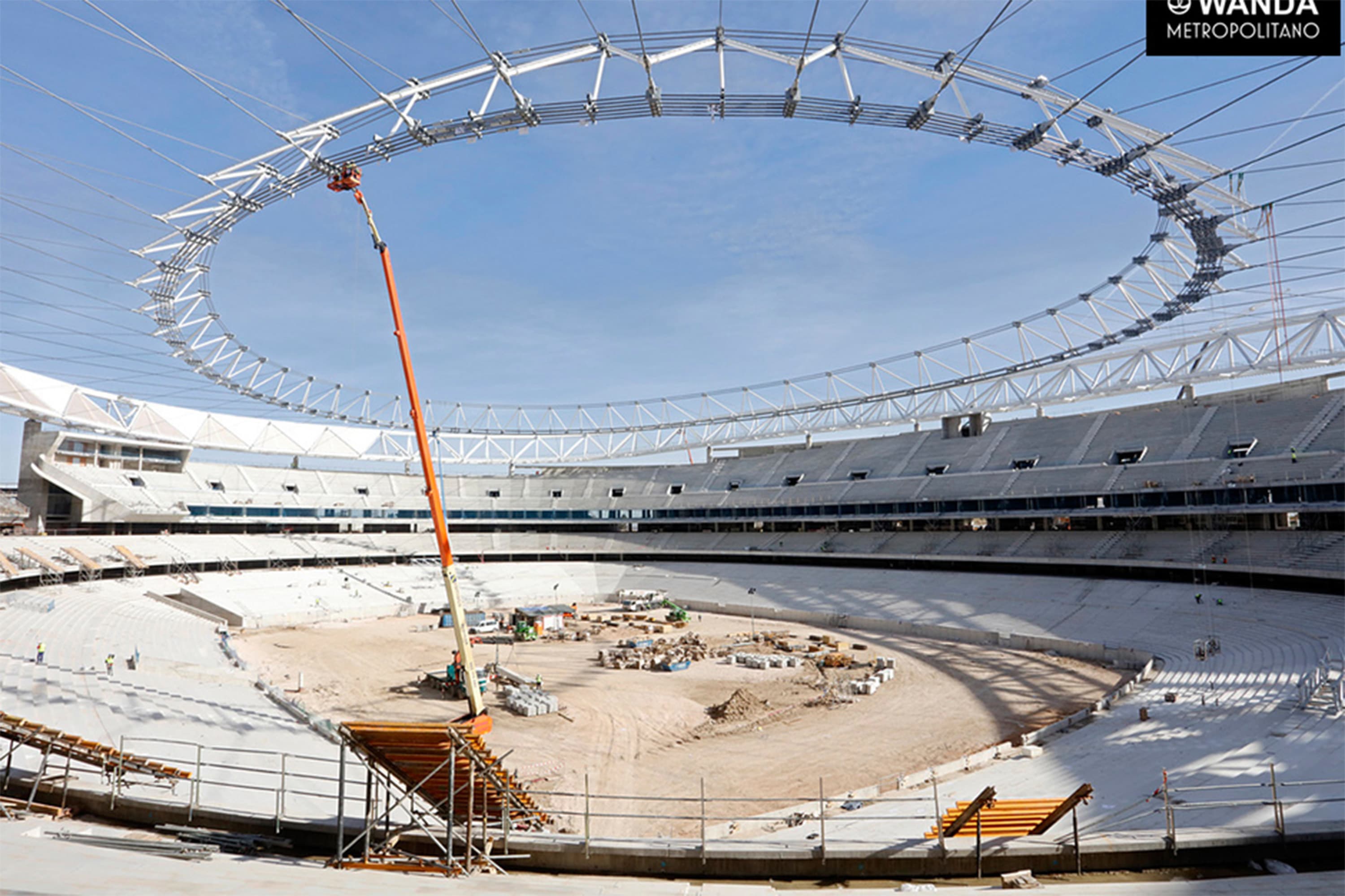 Novo estádio do Atlético de Madrid