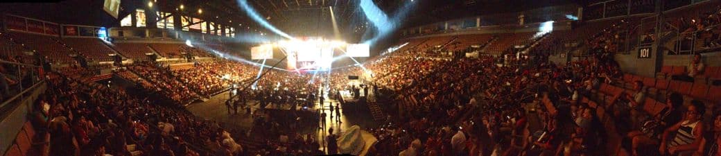 Torcida mostrou preferência por Anderson Silva na pesagem desta sexta-feira, no cassino Mandalay Bay