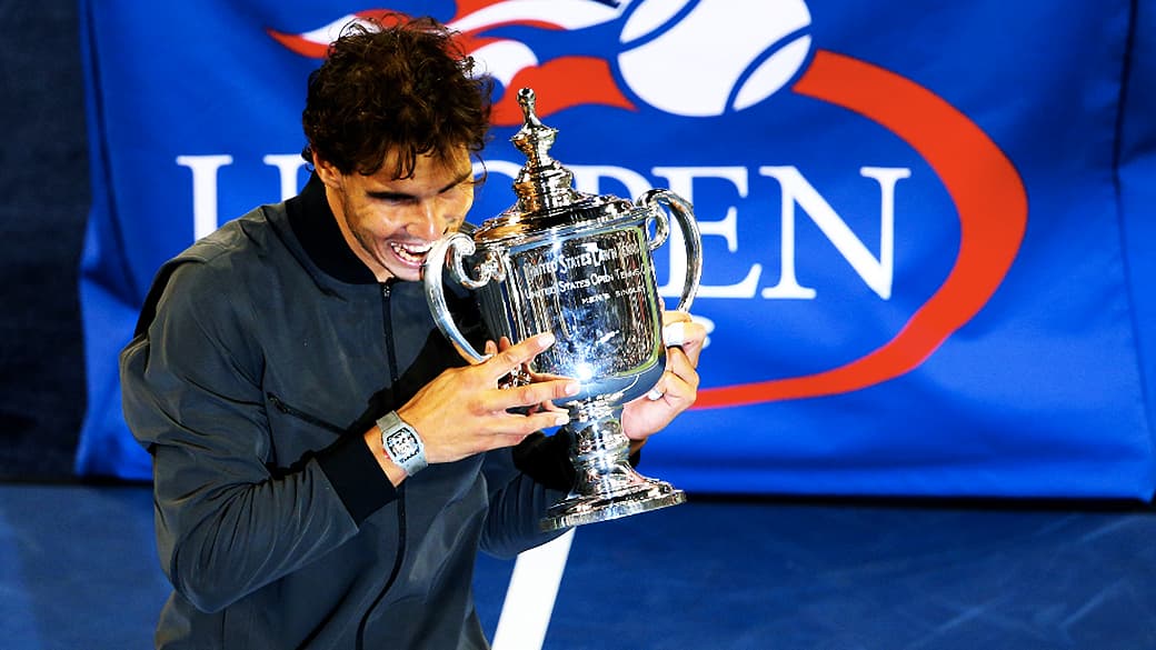 Rafael Nadal, vencedor em 2013, levou 5,7 milhões de reais pelo título