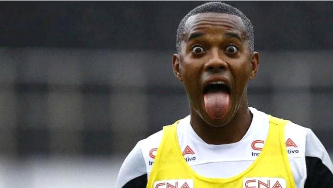 Robinho participou de apenas dois treinos antes da estreia na Vila Belmiro
