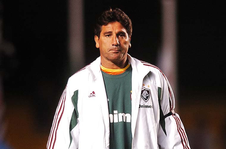 Renato Gaúcho em uma de suas outras passagens pelo Fluminense