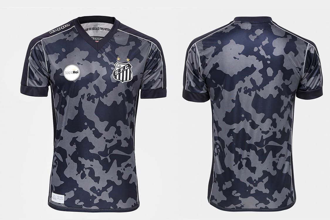 Uniforme 3 do Santos