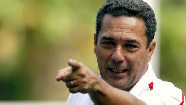 Luxemburgo, quando ainda estava no Flamengo