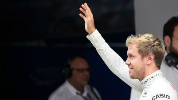 Vettel na Índia: quase dois segundos à frente de Alonso