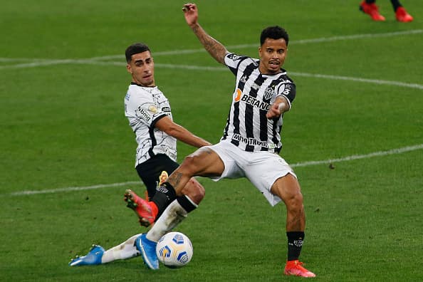 O Atlético venceu o Corinthians pelo 1º turno do Brasileirão -