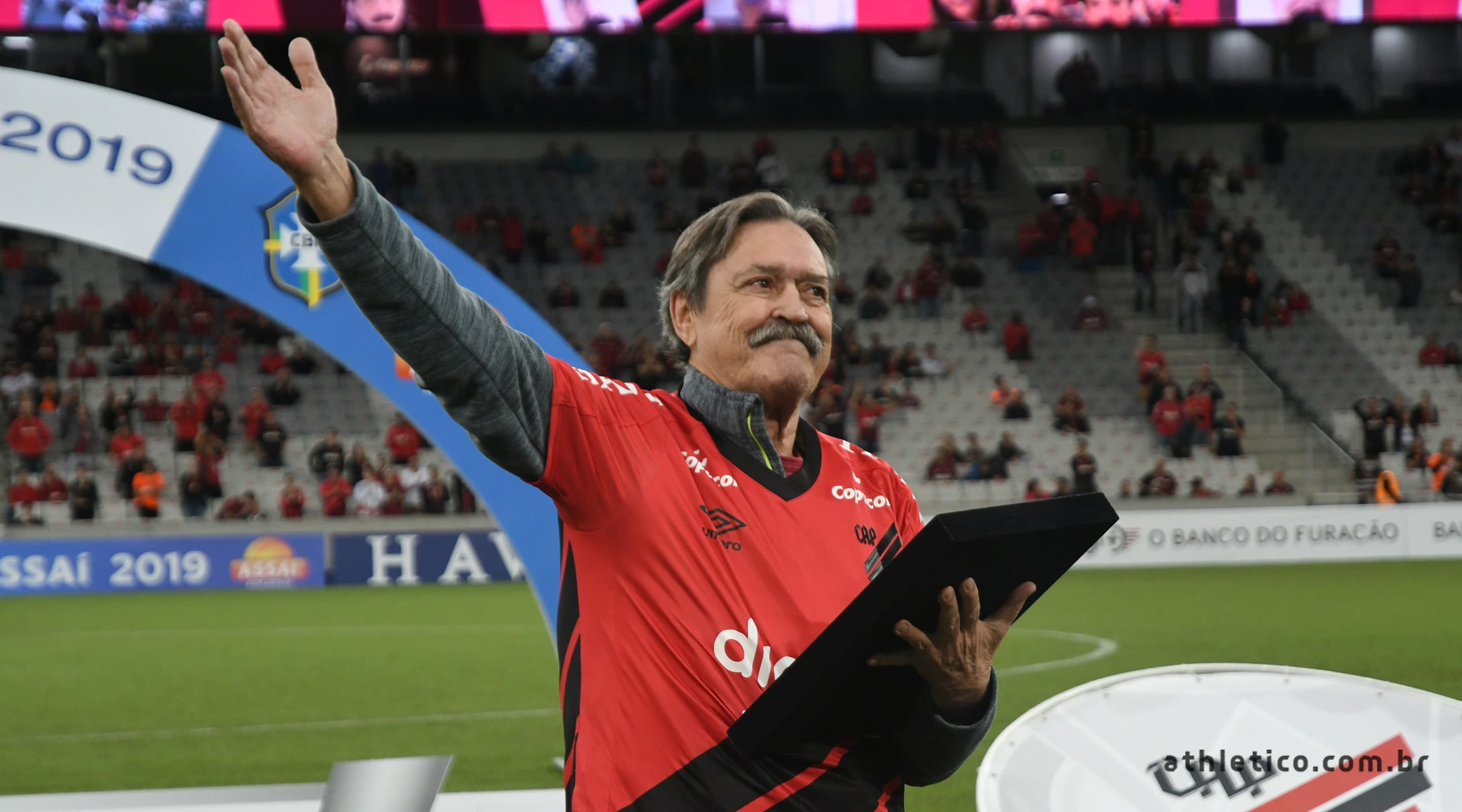 Sicupira é um dos maiores ídolos do Athletico-PR