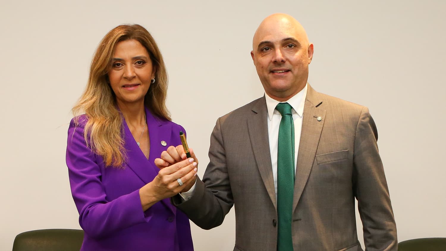 Leila Pereira sucederá Mauricio Galiotte na presidência do Palmeiras -