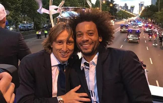 Marcelo e Modric testaram positivo para a doenc