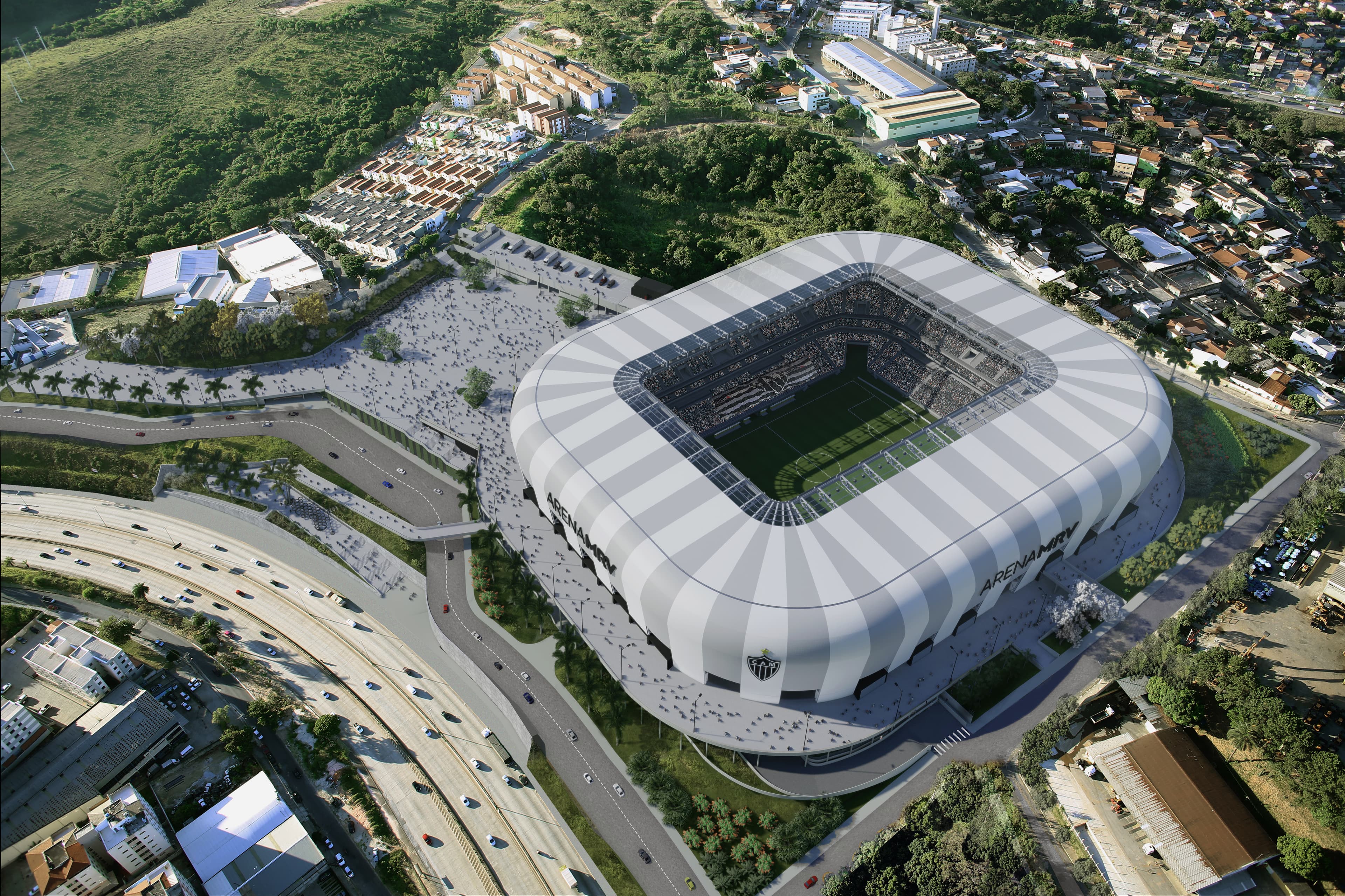 Arena MRV vista de cima