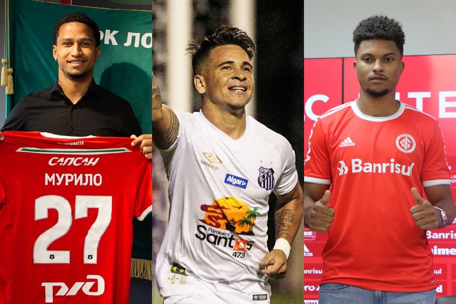 Murilo, Soteldo e Lucas Ribeiro movimentaram o mercado da bola -