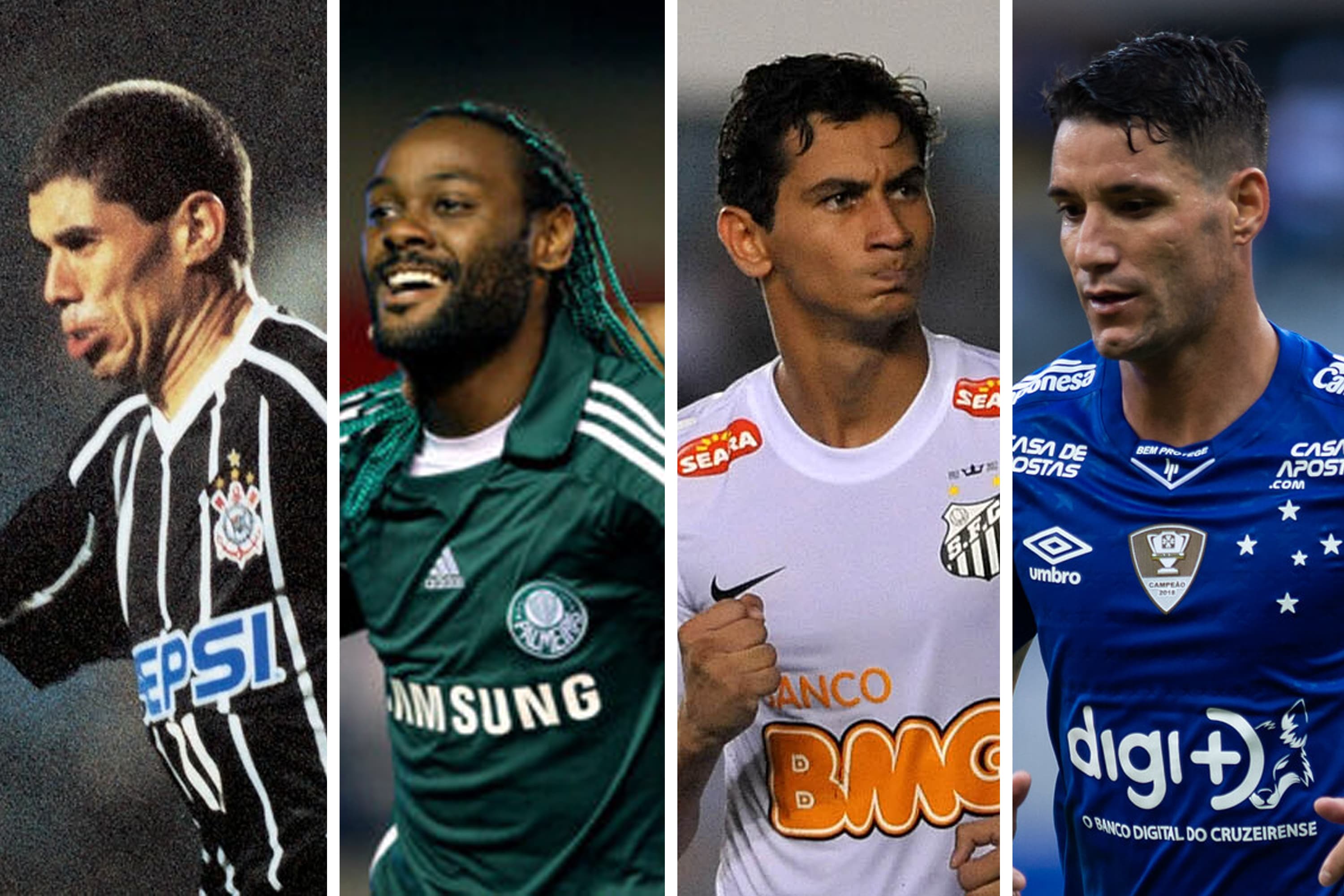 Ricardinho, Love, Ganso e Thiago Neves fizeram história, mas protagonizaram polêmicas saídas -