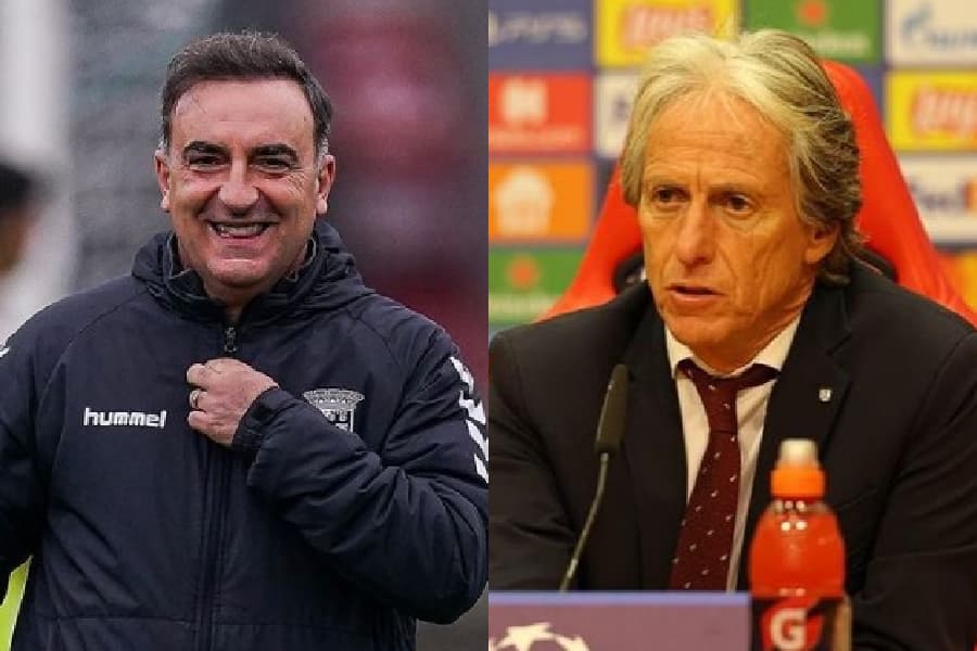 Carlos Carvalhal e Jorge Jesus