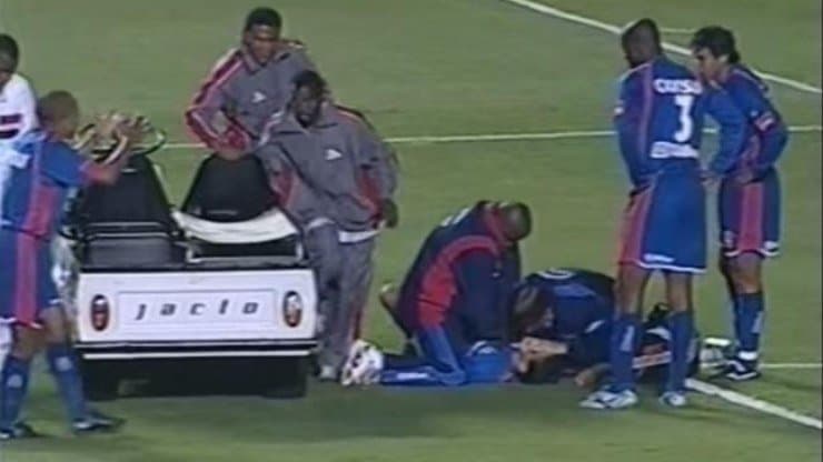 Serginho morreu após mal súbito em campo