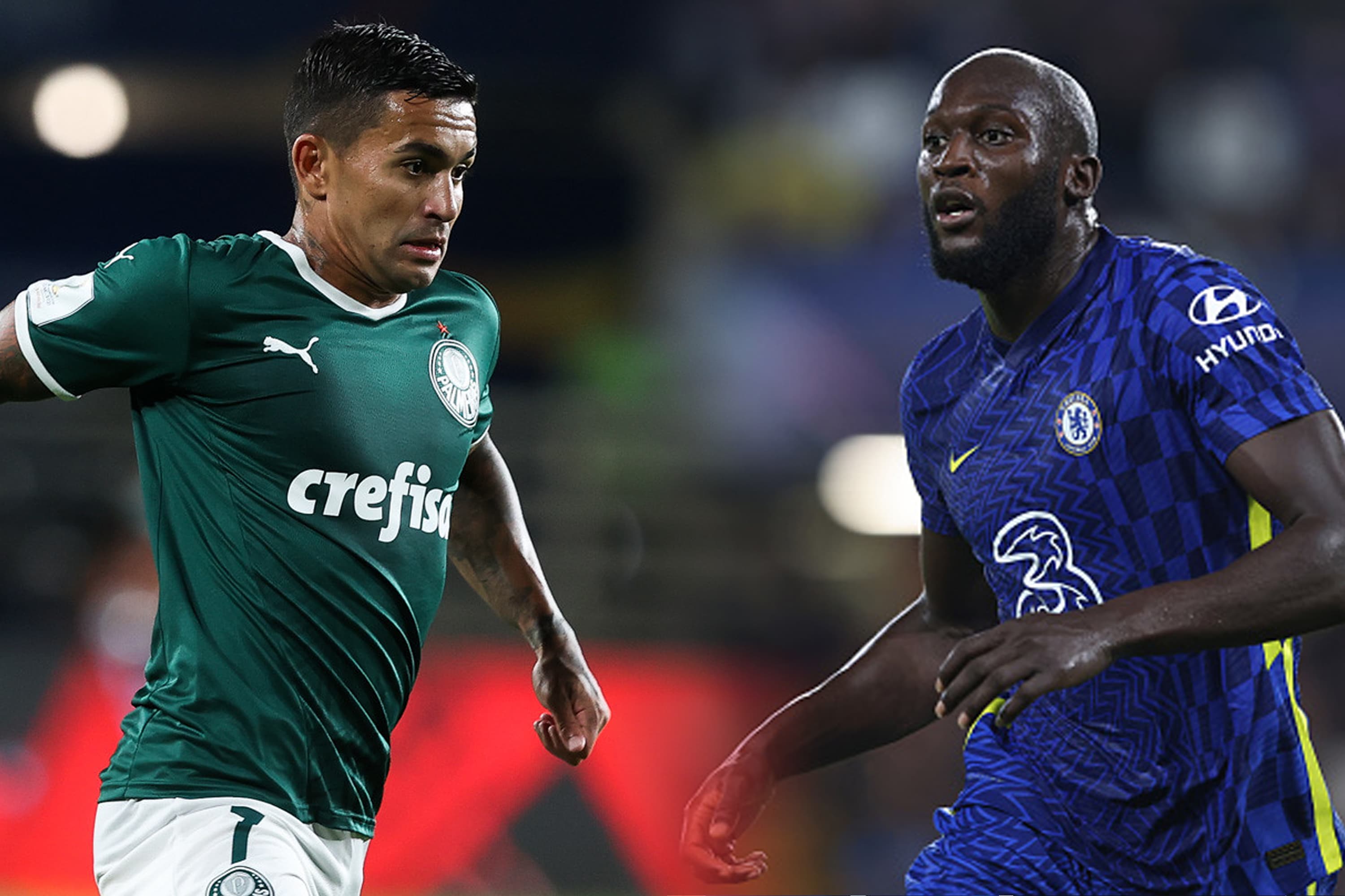 Dudu e Lukaku são as esperanças de Palmeiras e Chelsea na decisão -