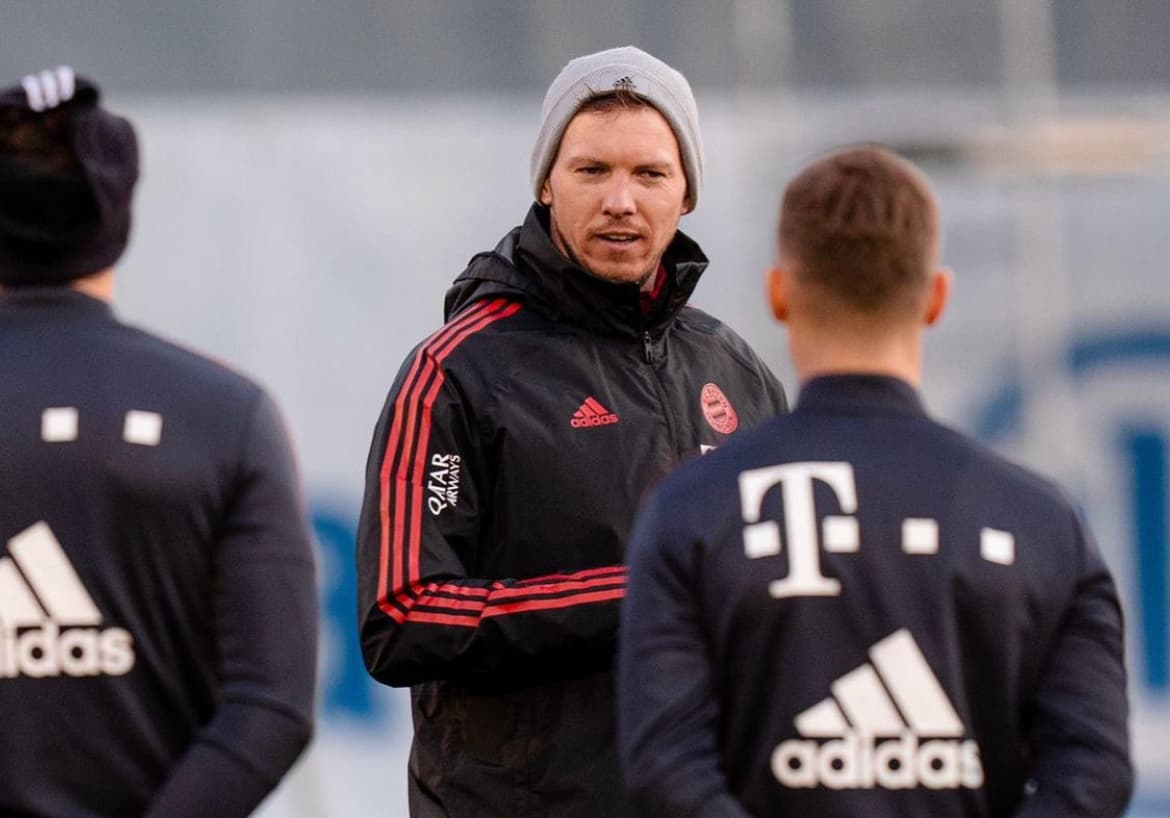 Julian Nagelsmann foi alvo de provocações após perder para o Villarreal -
