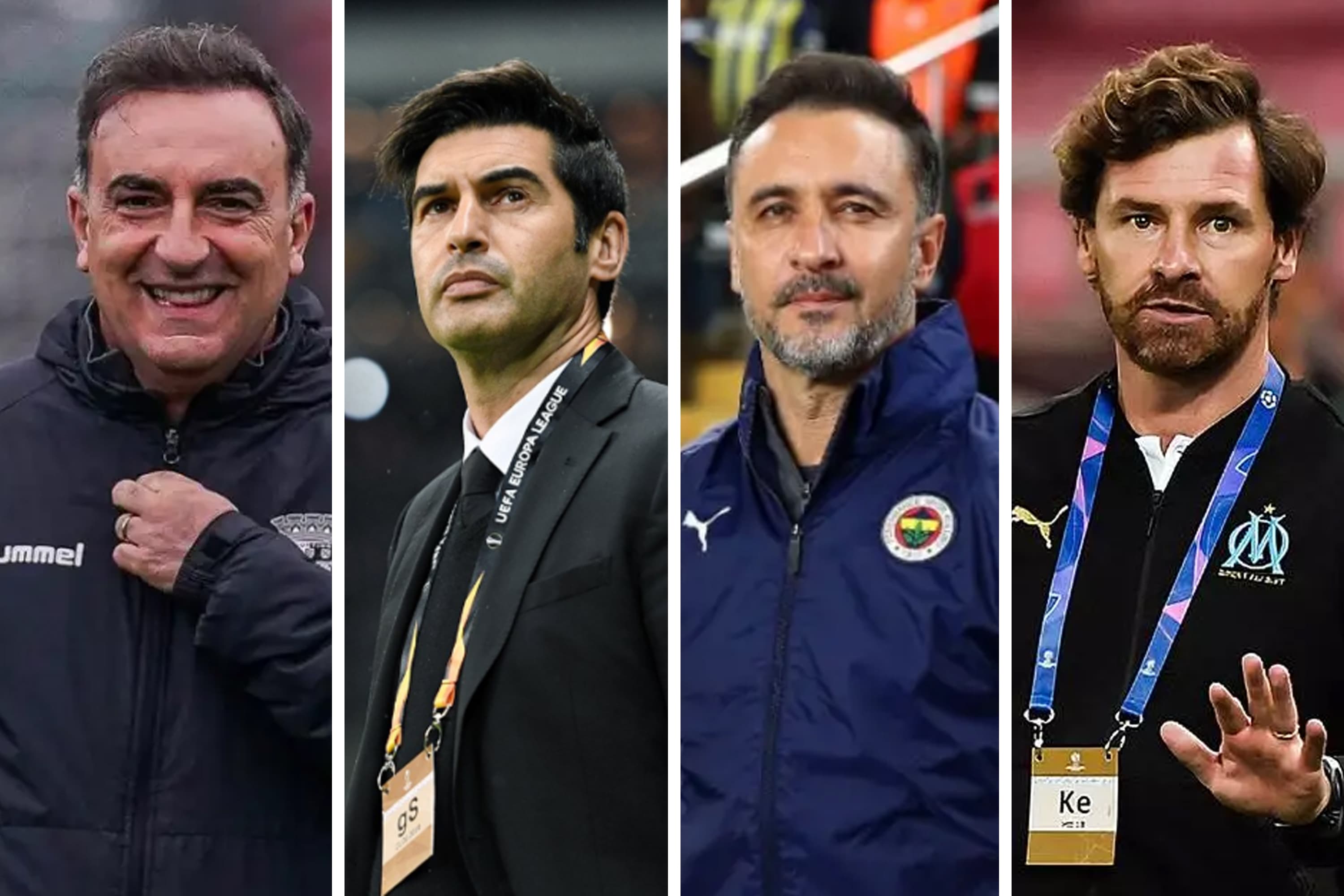 Carvalhal, Fonseca, Pereira e Villas-Boas são os nomes especulados por corintianos -