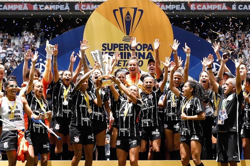 Corinthians venceu primeira edição Supercopa -