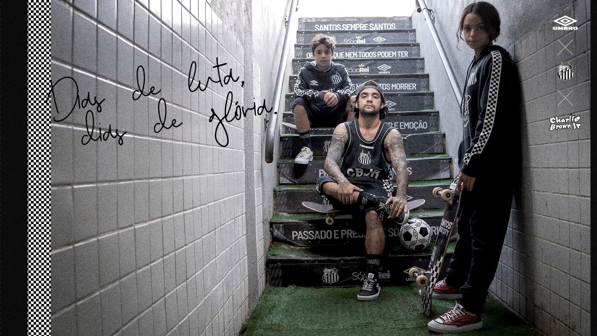 Santos, Umbro e Charlie Brown Jr. lançaram coleção esgotada em poucas horas -