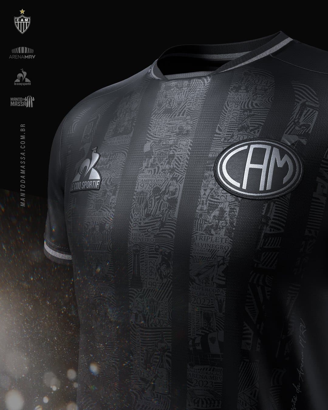 Atlético Mineiro vendeu mais de 130 mil camisas Manto da Massa -