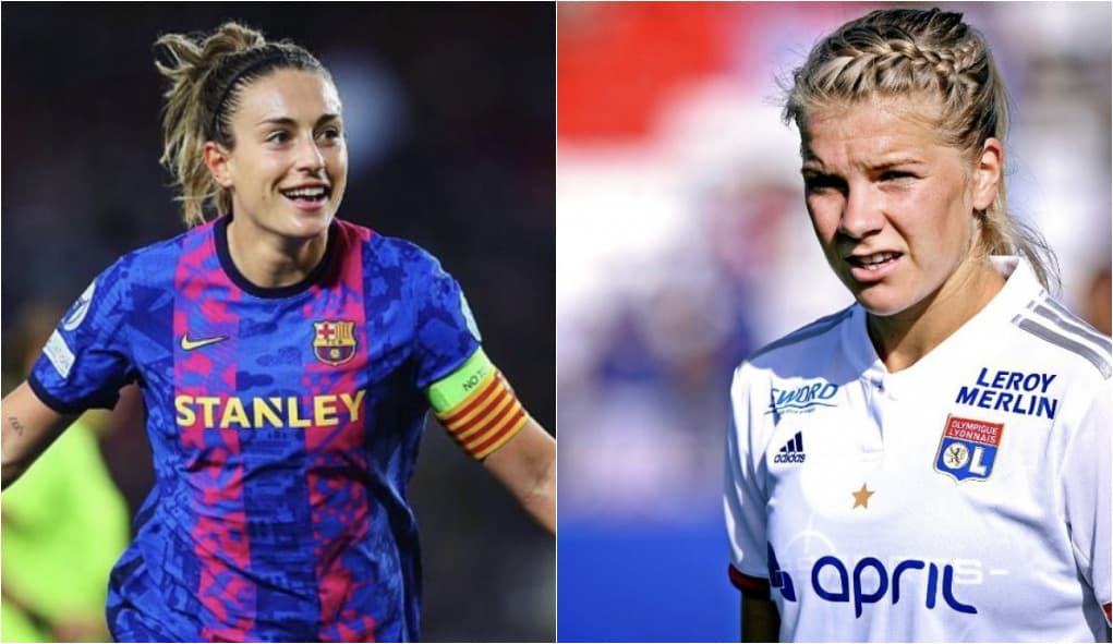 Alexia, do Barcelona, e Ada, do Lyon, lutam por Bola de Ouro -