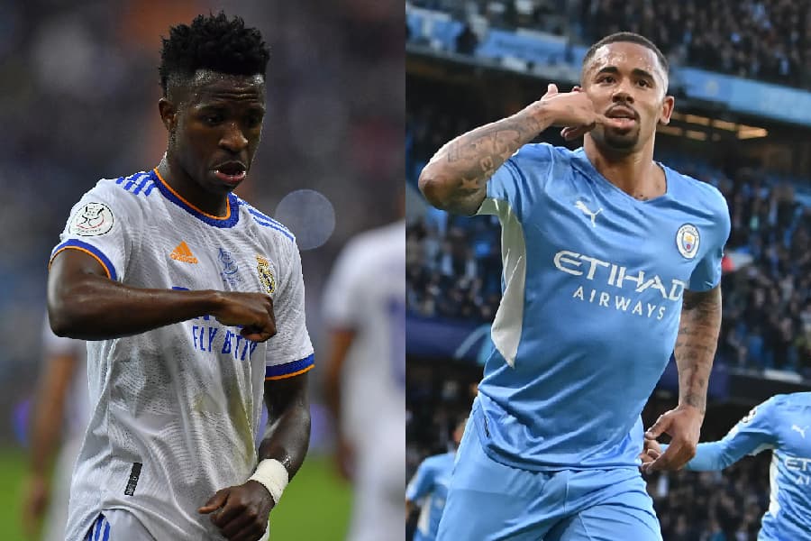Vinicius Junior e Gabriel Jesus: boa fase anima Tite