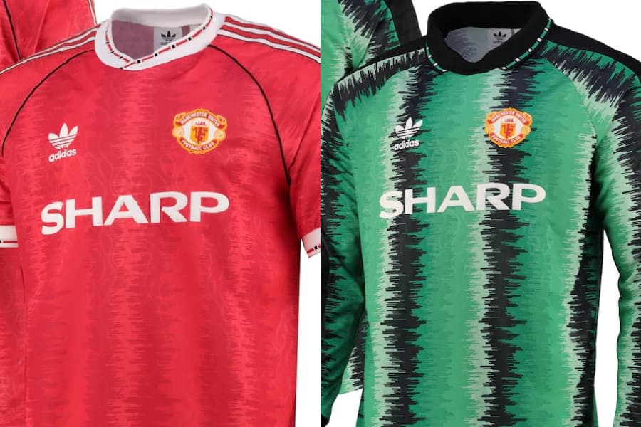 Camisas do Manchester United da década de 90 foram relançadas
