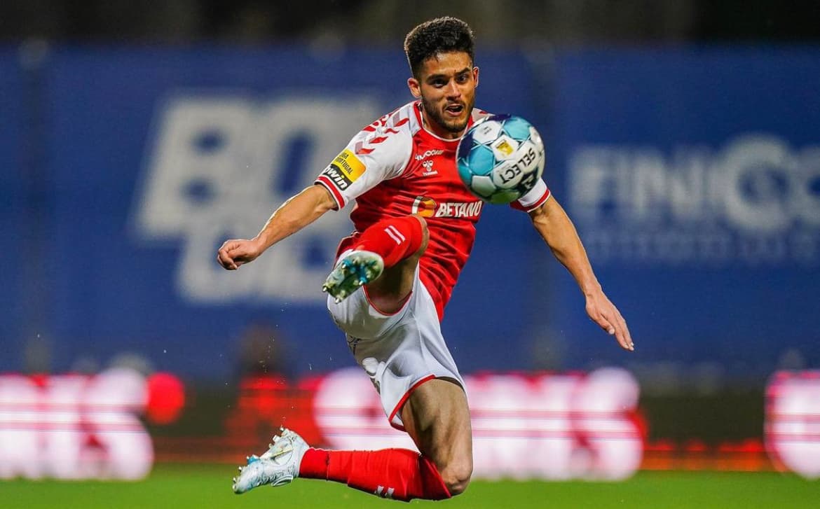 Yan Couto fez boa temporada pelo Braga, de Portugal -