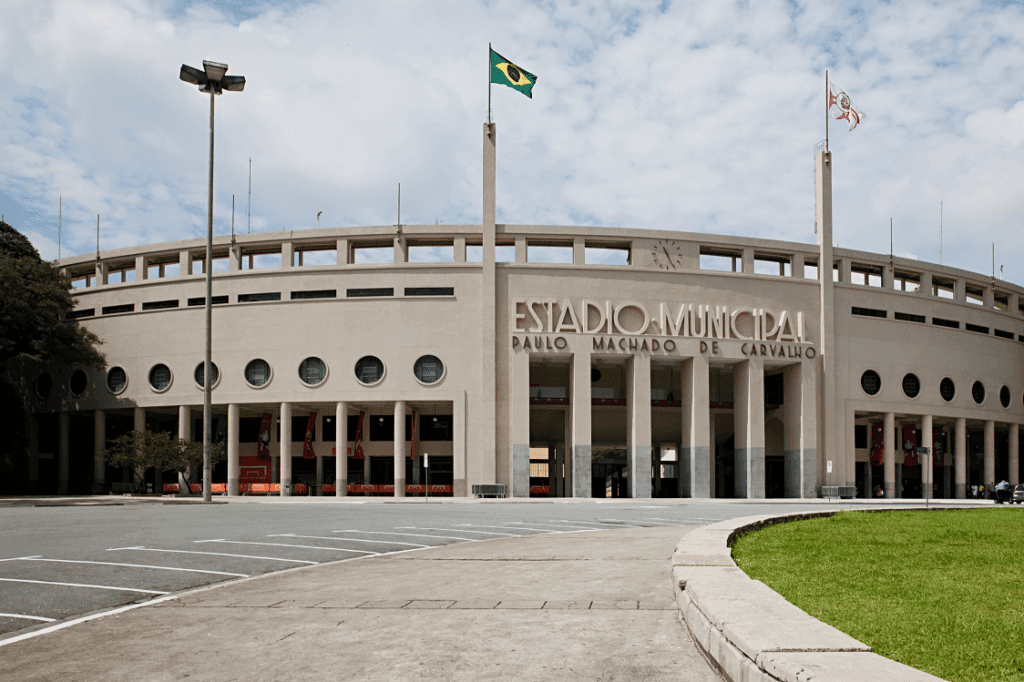 O Museu do Futebol, localizado no Estádio do Pacaembu, em São Paulo