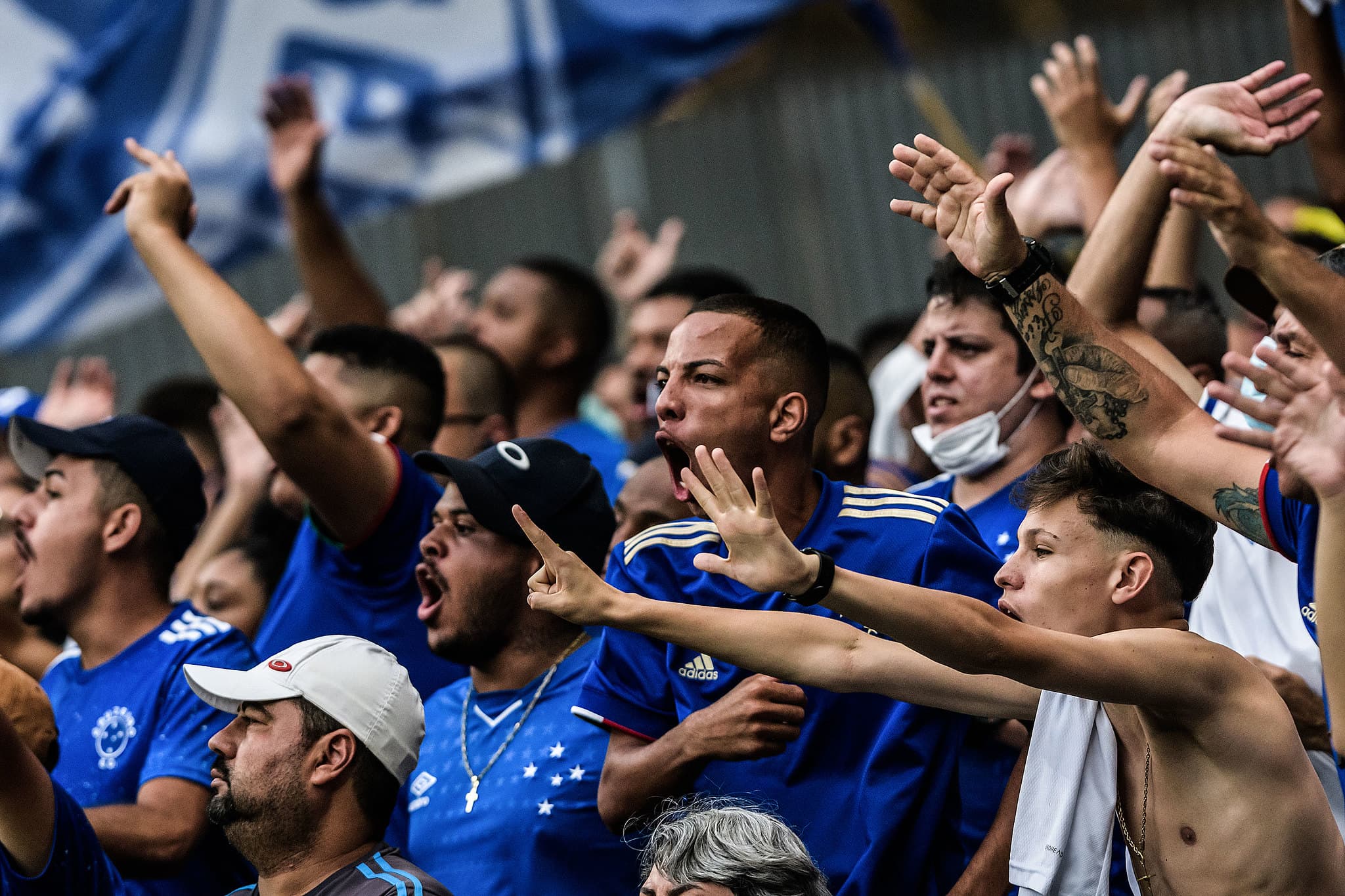 Torcida prepara enorme festa no Mineirão -