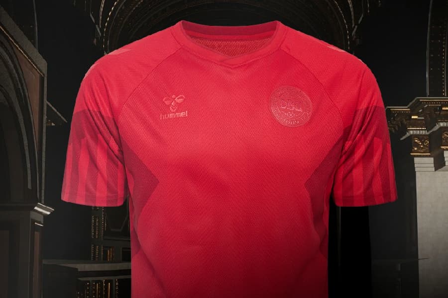 Uniforme que será utilizado pelos dinamarqueses no Catar -