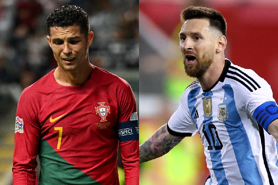 Cristiano Ronaldo e Lionel Messi