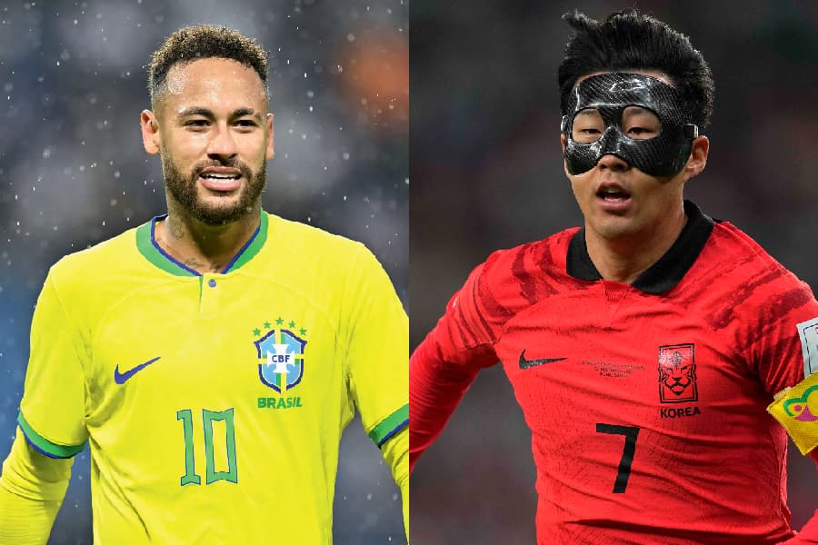 Protagonistas: Neymar Heung-min Son vão para o jogo desta segunda