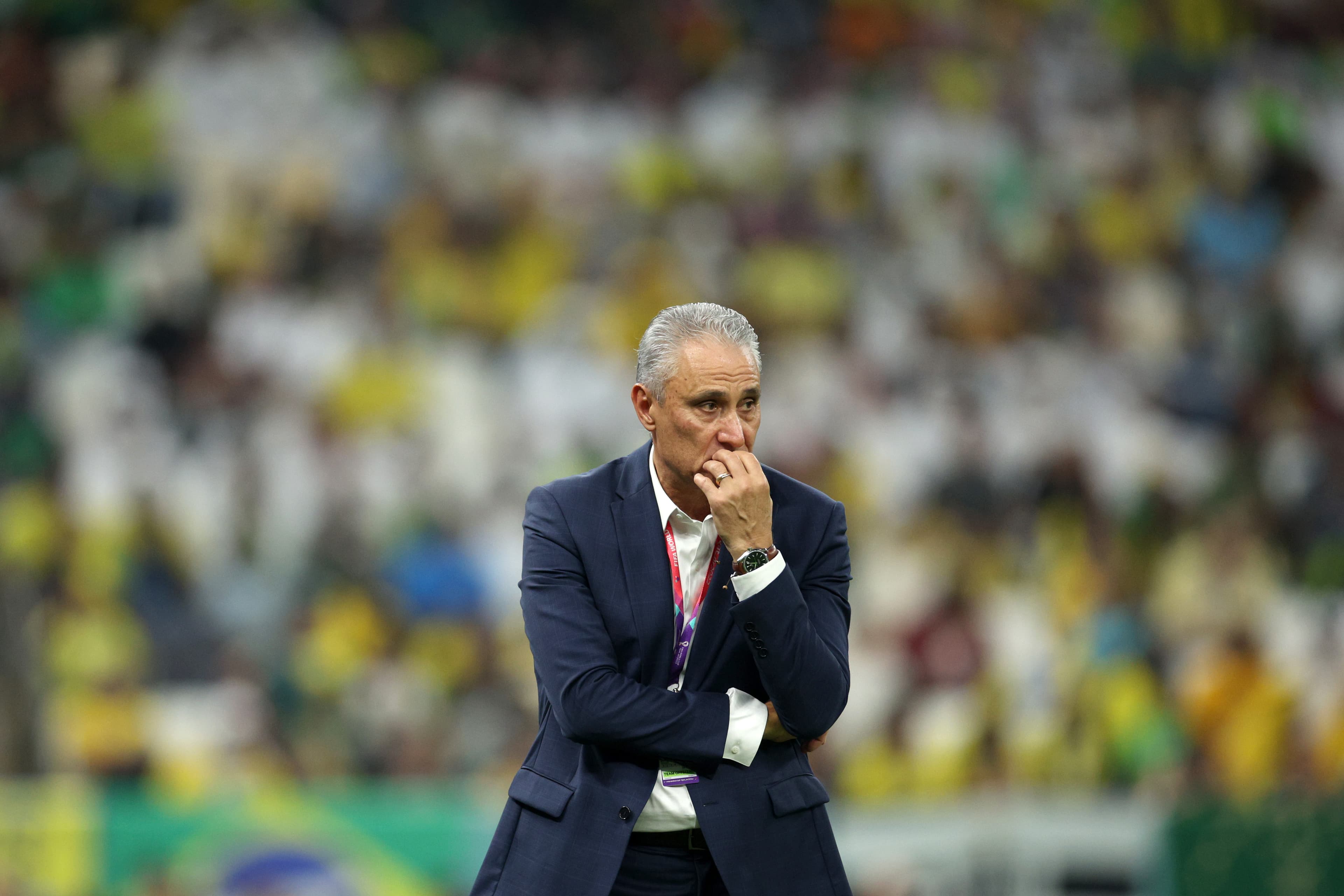 Técnico Tite admitiu abatimento após perda da invencibilidade da seleção