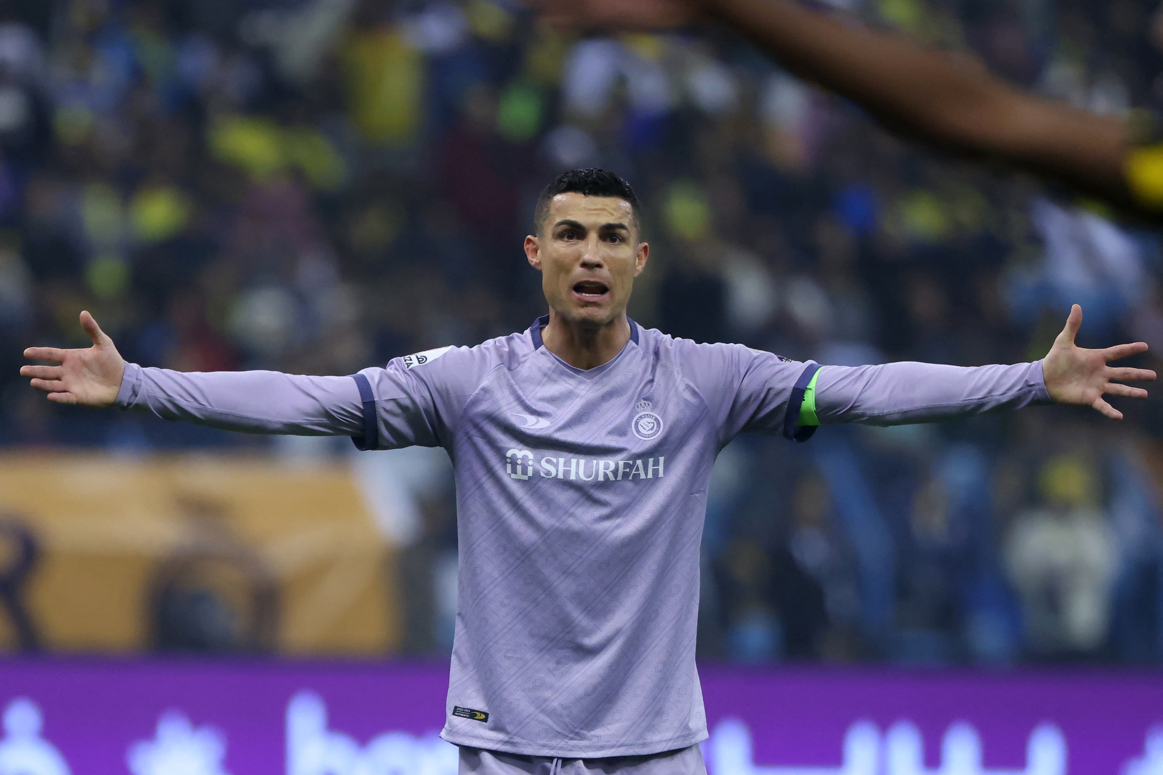 Cristiano Ronaldo deu dois chutes a gol na eliminação do Al Nassr -