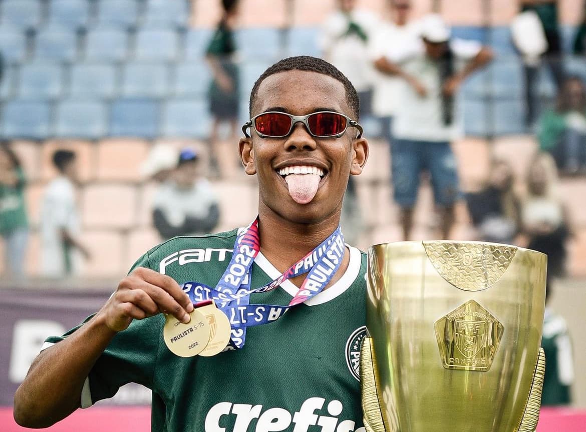 Estevão, promessa da base do Palmeiras -