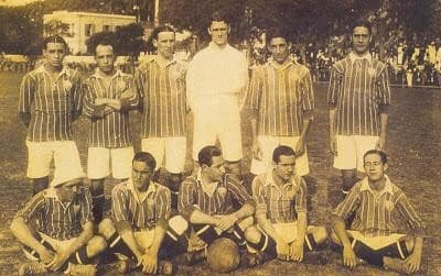 O Fluminense de 1916, campeão da primeira edição do Torneio Início no Brasil -