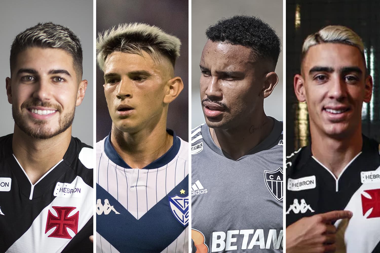 Pedro Raul, Orellano, Jair e Pumita movimentam o mercado do Vasco
