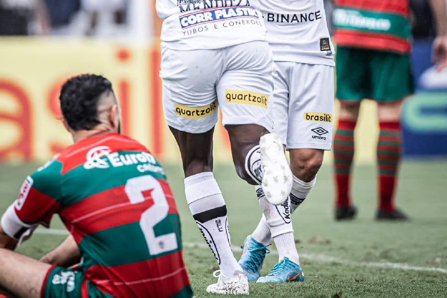 Portuguesa foi goleada pelo Santos na última rodada -