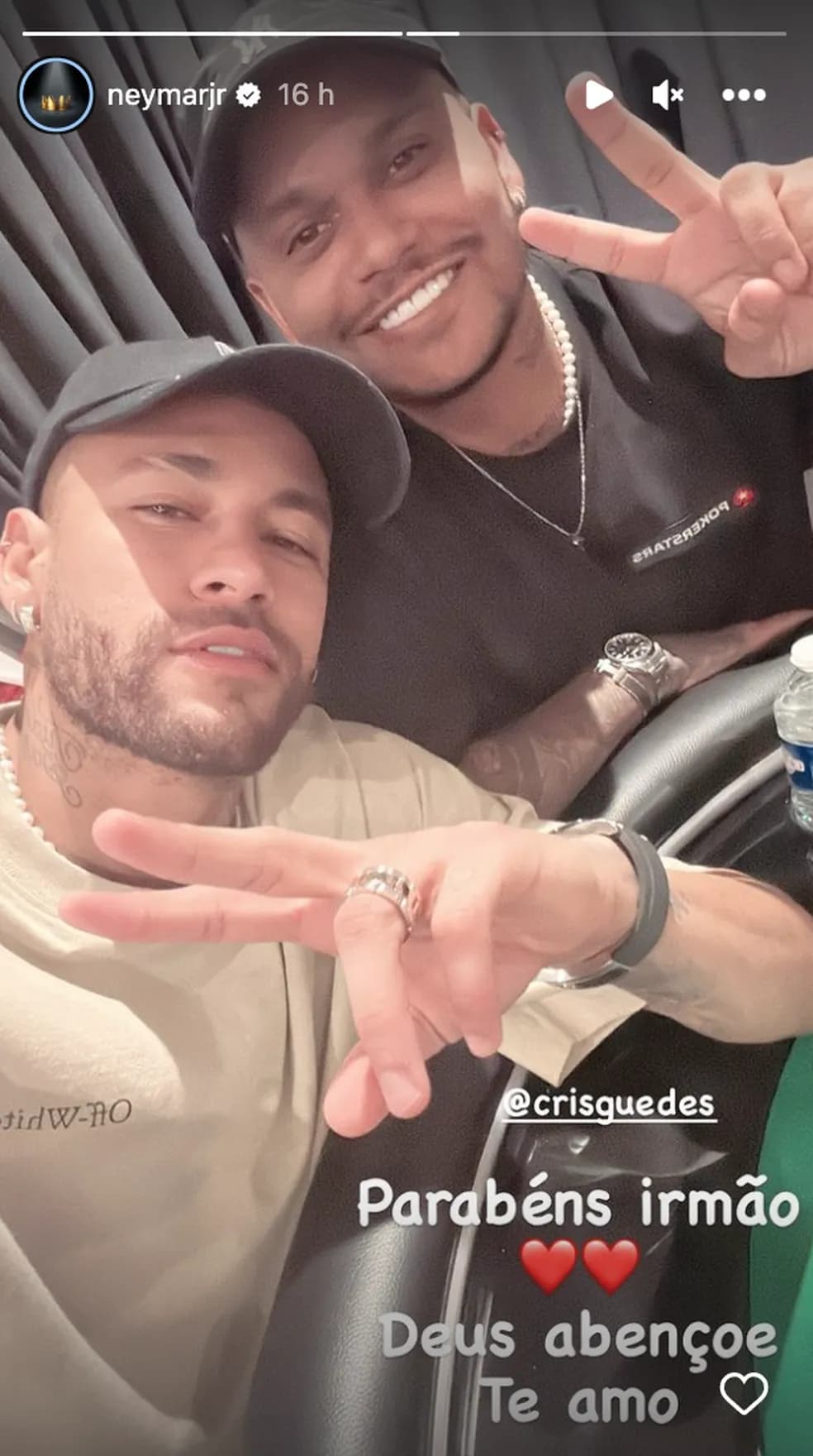 Neymar publicou foto em evento de pôquer em seu dia de folga após a derrota para o Bayern - 