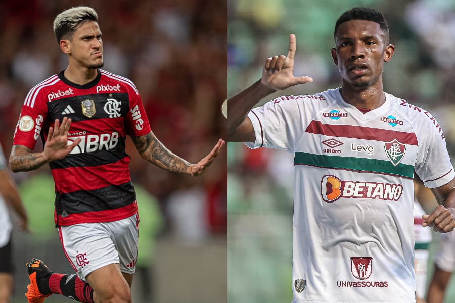 Pedro e Lelê marcaram e garantiram a vitória imponente de Flamengo e Fluminense na estreia do Brasileirão
