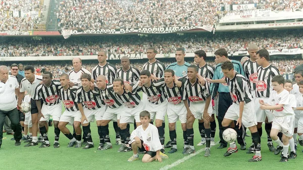Santos, campeão brasileiro de 2002