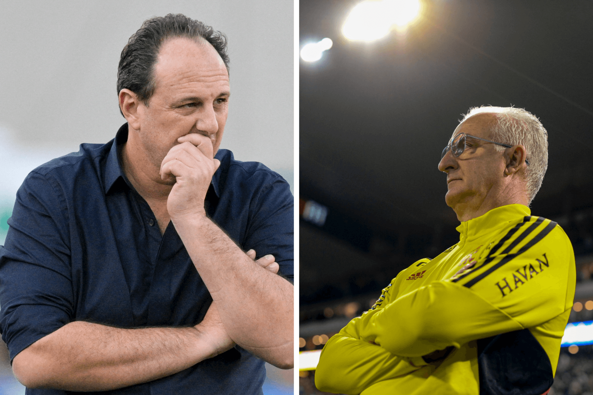 Rogério Ceni e Dorival Júnior estão livres no mercado